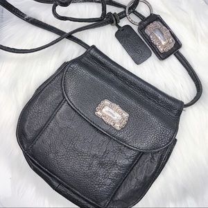 FOSSIL vintage leather crossbody bag with wallet